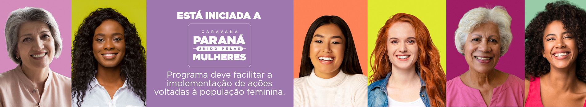 banner caravana mulheres